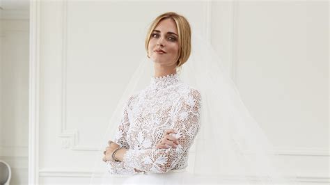 Chiara Ferragni couture Dior wedding dresses Maria Grazia 